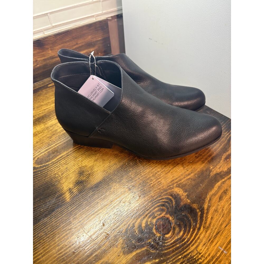 Aerosoles‎ Black Ankle Boots Size 12 Wide